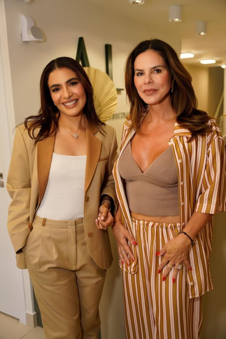 Cláudia Salomão recebe convidadas para tarde exclusiva na Clínica Aloe Medicina